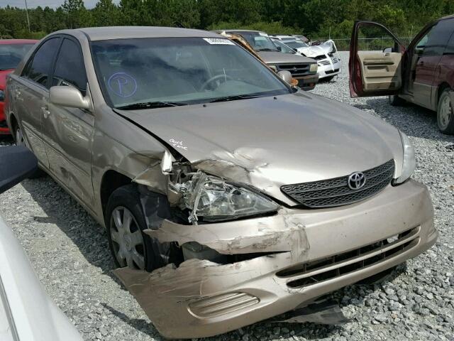 4T1BE32K93U127302 - 2003 TOYOTA CAMRY LE TAN photo 1