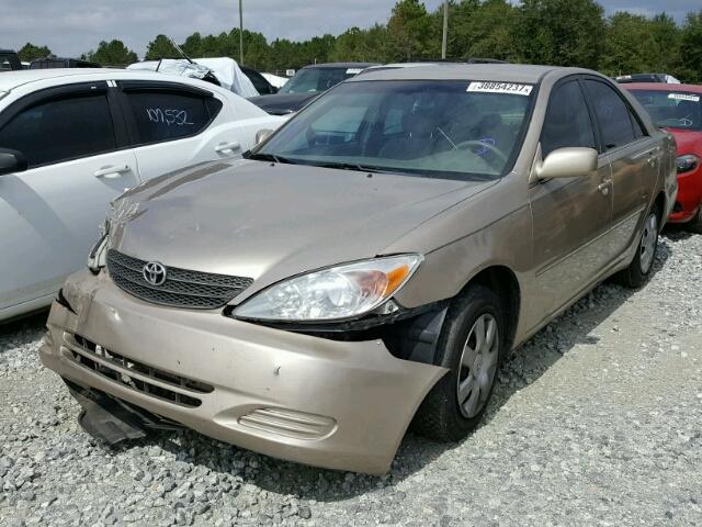 4T1BE32K93U127302 - 2003 TOYOTA CAMRY LE TAN photo 2