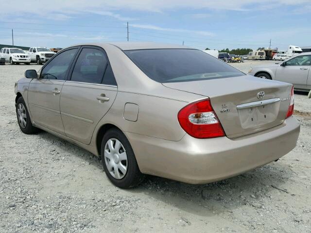 4T1BE32K93U127302 - 2003 TOYOTA CAMRY LE 棕色 照片 3