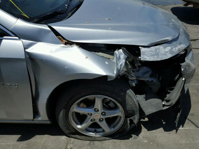 1G1ZB5ST7HF207184 - 2017 CHEVROLET MALIBU LS SILVER photo 9