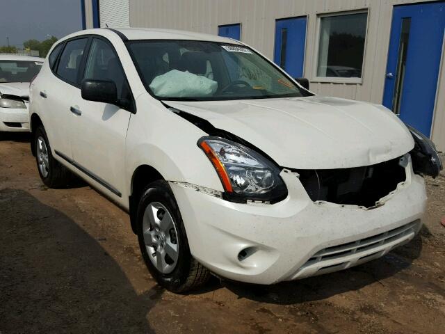 JN8AS5MVXEW200409 - 2014 NISSAN ROGUE SELE WHITE photo 1