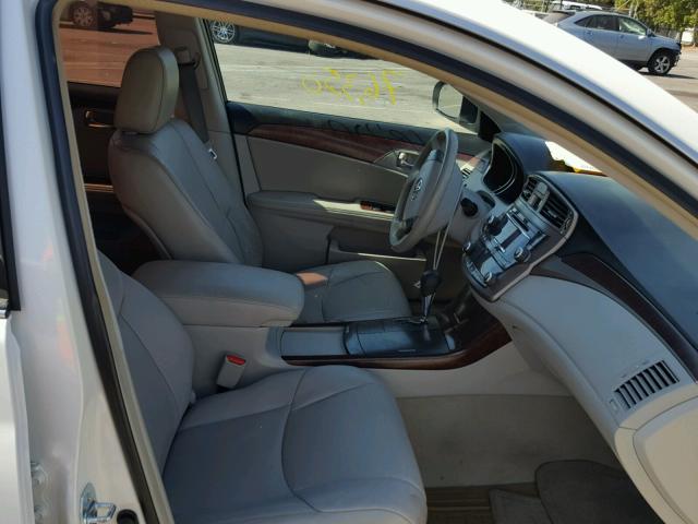4T1BK3DB5CU450364 - 2012 TOYOTA AVALON BAS CREAM photo 5