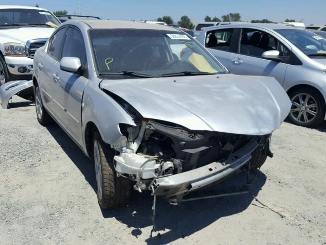 JM1BK32G981115006 - 2008 MAZDA 3 I SILVER photo 1