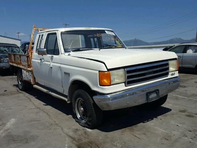 1FTHX26H9KKA22125 - 1989 FORD F250 WHITE photo 1