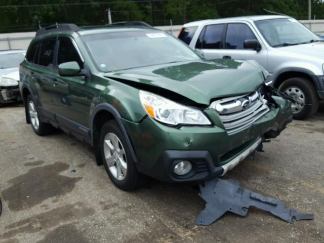 4S4BRCLC6D3263213 - 2013 SUBARU OUTBACK 2. GREEN photo 1