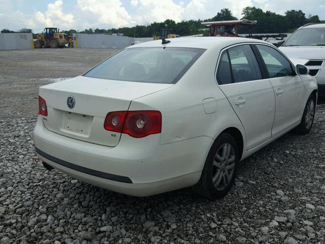 3VWSG81K87M030127 - 2007 VOLKSWAGEN JETTA 2.5 WHITE photo 4