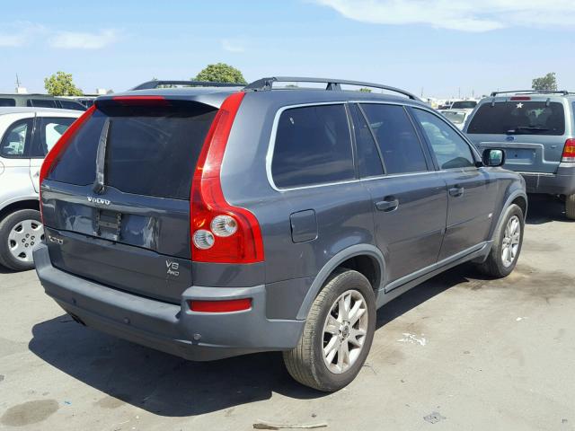 YV4CZ852861308321 - 2006 VOLVO XC90 V8 GRAY photo 4