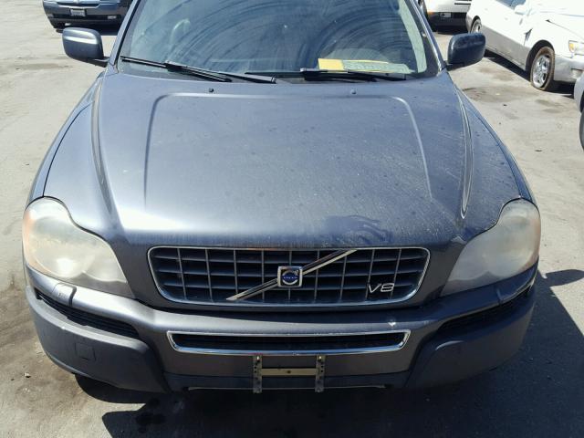 YV4CZ852861308321 - 2006 VOLVO XC90 V8 GRAY photo 9