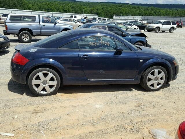 TRUWC28N921002426 - 2002 AUDI TT QUATTRO BLUE photo 9