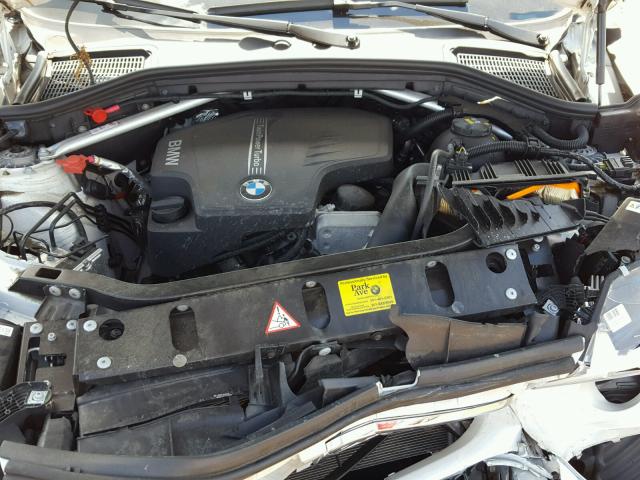 5UXXW3C59G0R19168 - 2016 BMW X4 XDRIVE2 WHITE photo 7