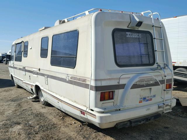 1GBKP37W2J3340285 - 1989 ITAS MOTORHOME WHITE photo 3