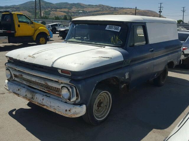 4C145J124473 - 1964 CHEVROLET SUBURAN BLUE photo 2