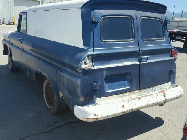 4C145J124473 - 1964 CHEVROLET SUBURAN BLUE photo 3