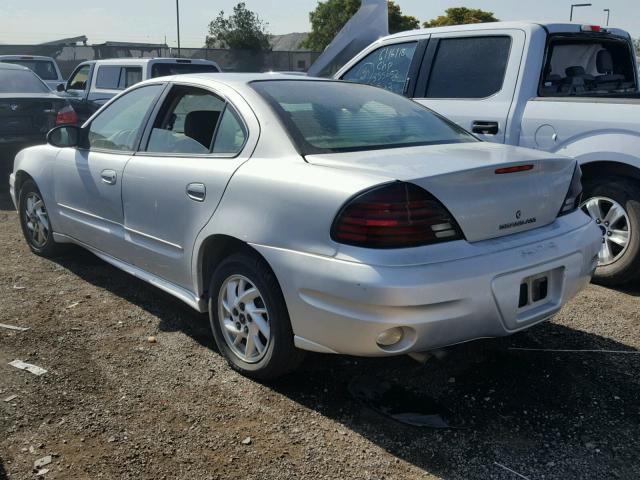 1G2NF52F34C162667 - 2004 PONTIAC GRAND AM S 银色 照片 3