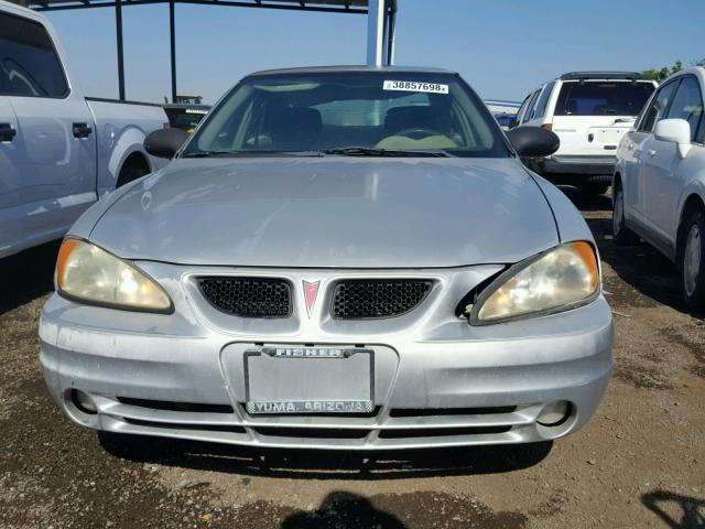 1G2NF52F34C162667 - 2004 PONTIAC GRAND AM S 银色 照片 9