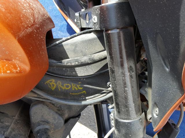 5VPDW36N6D3019131 - 2013 VICTORY MOTORCYCLES CROSS COUN Naranja foto 9