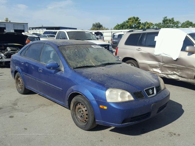 KL5JD56Z45K097670 - 2005 SUZUKI FORENZA S BLUE photo 1