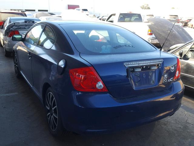 JTKDE177160090773 - 2006 TOYOTA SCION TC 蓝色 照片 3