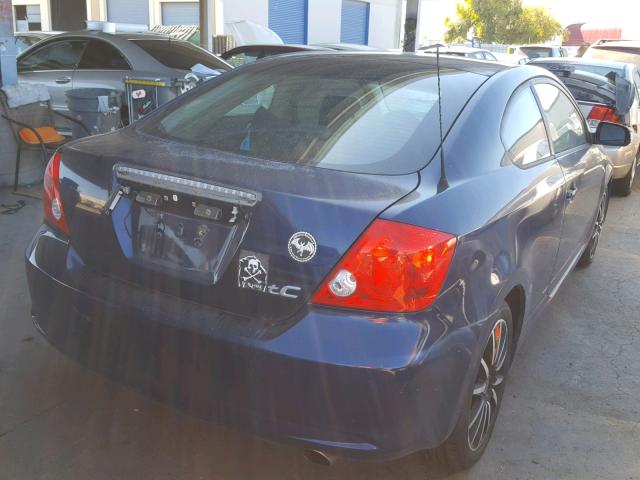 JTKDE177160090773 - 2006 TOYOTA SCION TC 蓝色 照片 4
