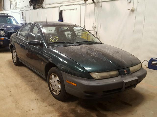 1G8ZH5281VZ256483 - 1997 SATURN SL1 GREEN photo 1