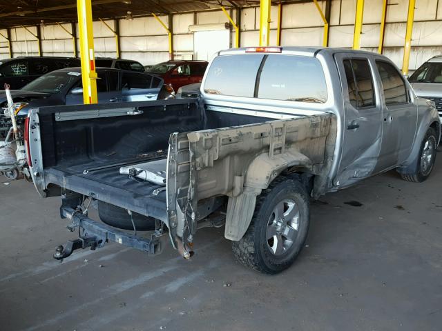 1N6AD0FV6CC461179 - 2012 NISSAN FRONTIER S SILVER photo 4