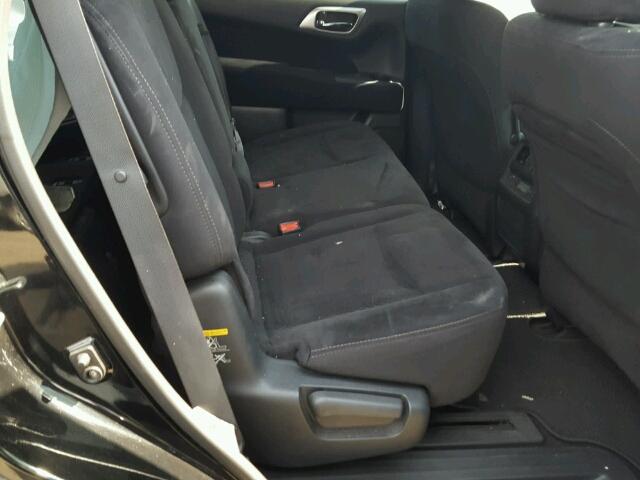 5N1AR2MM5DC671389 - 2013 NISSAN PATHFINDER BLACK photo 6