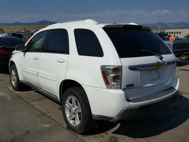 2CNDL63F666039506 - 2006 CHEVROLET EQUINOX WHITE photo 3