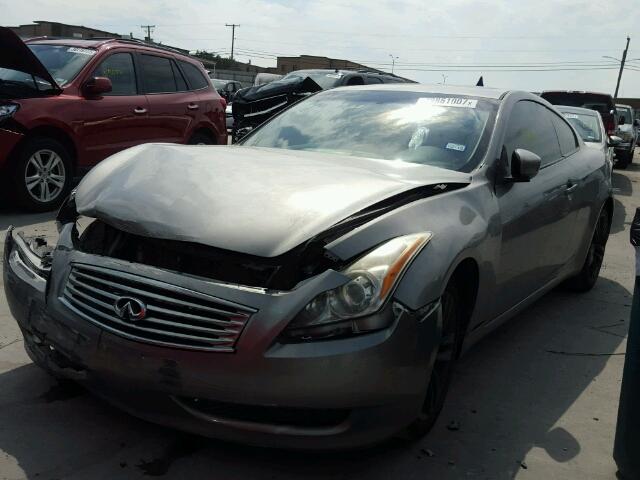 JNKCV64E38M115993 - 2008 INFINITI G37 BASE SILVER photo 2