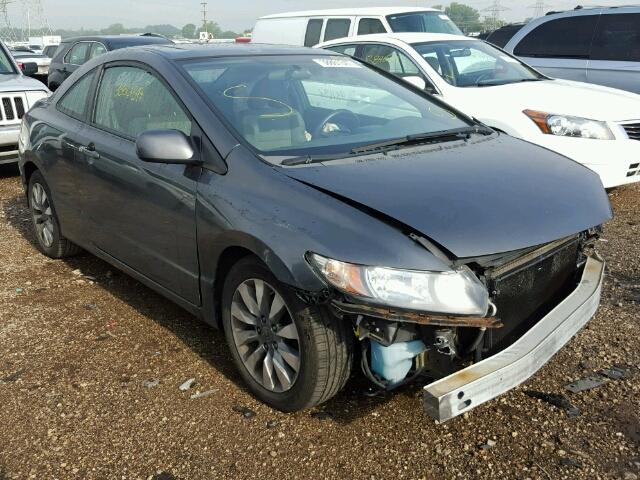 2HGFG12879H506725 - 2009 HONDA CIVIC EX ნაცრისფერი ფოტო 1