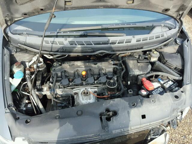 2HGFG12879H506725 - 2009 HONDA CIVIC EX ნაცრისფერი ფოტო 7