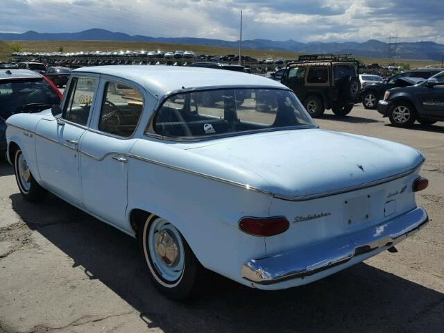 60V43987 - 1960 STUDEBAKER LARK BLUE photo 3