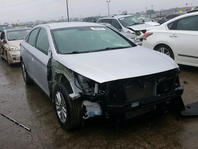 5NPE24AA9FH130921 - 2015 HYUNDAI SONATA ECO SILVER photo 1