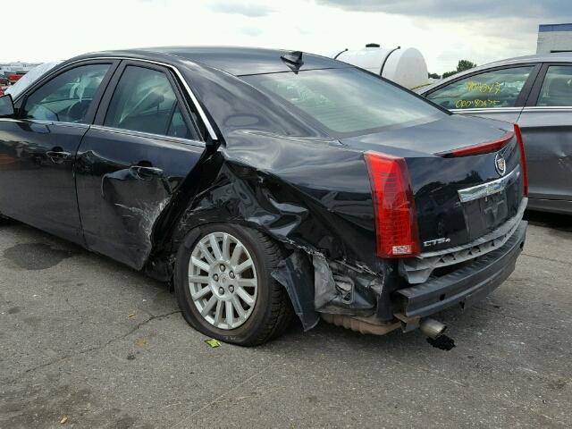 1G6DC5EY6B0134196 - 2011 CADILLAC CTS BLACK photo 9