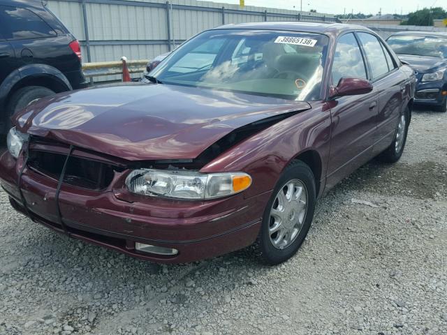 2G4WB55K421155875 - 2002 BUICK REGAL LS 栗色 照片 2