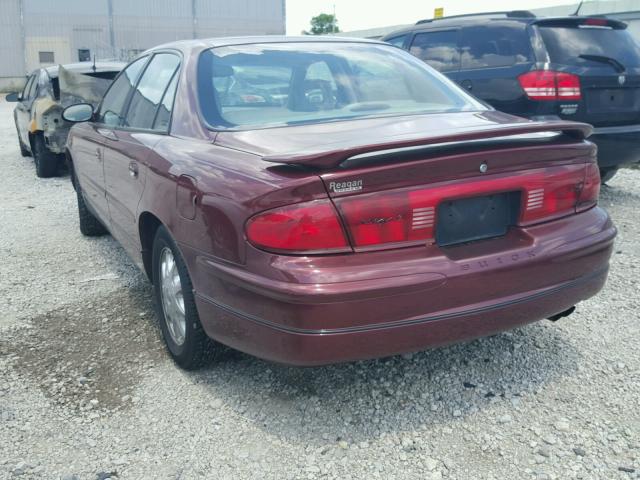 2G4WB55K421155875 - 2002 BUICK REGAL LS 栗色 照片 3