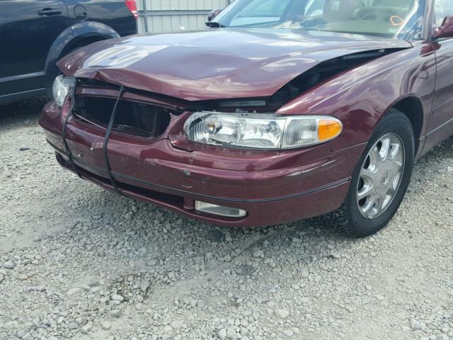 2G4WB55K421155875 - 2002 BUICK REGAL LS 栗色 照片 9