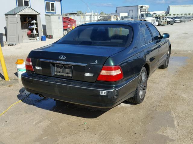 JNKBY31A1YM302328 - 2000 INFINITI Q45 BASE GREEN photo 4