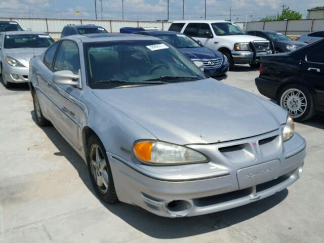 1G2NV12E2YM810969 - 2000 PONTIAC GRAND AM G SILVER photo 1