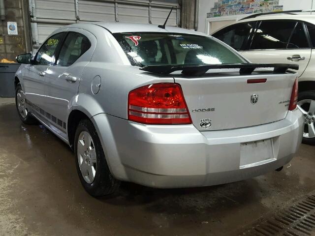 1B3CC4FB1AN105978 - 2010 DODGE AVENGER SILVER photo 3