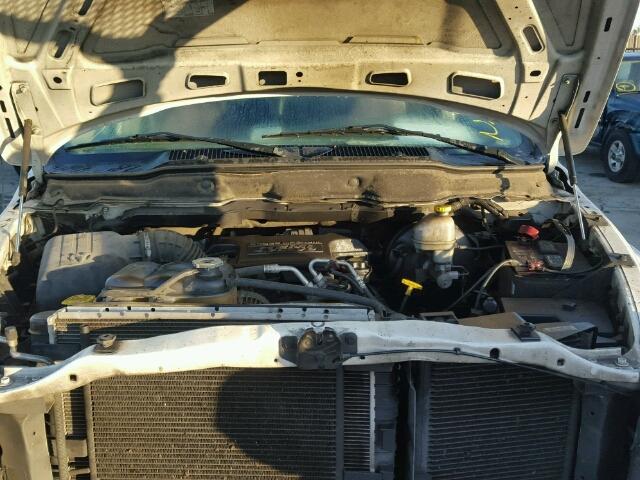 3D7KA28D53G797103 - 2003 DODGE RAM 2500 S WHITE photo 7