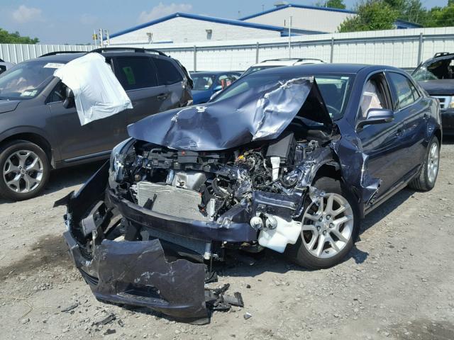 1G11C5SLXEF107151 - 2014 CHEVROLET MALIBU 1LT 蓝色 照片 2