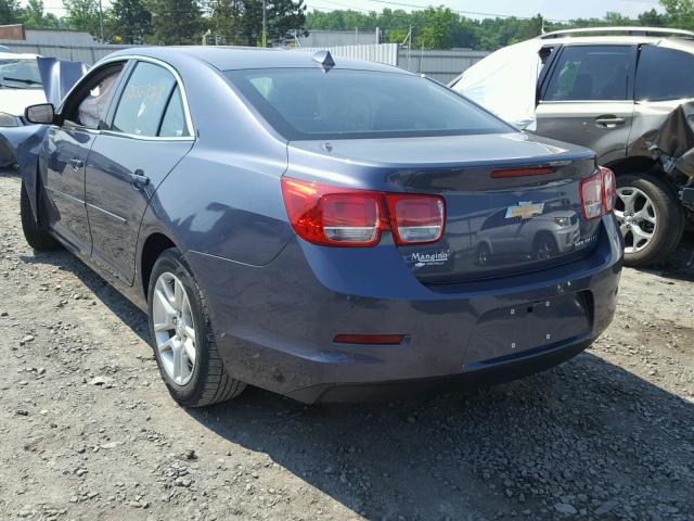 1G11C5SLXEF107151 - 2014 CHEVROLET MALIBU 1LT 蓝色 照片 3