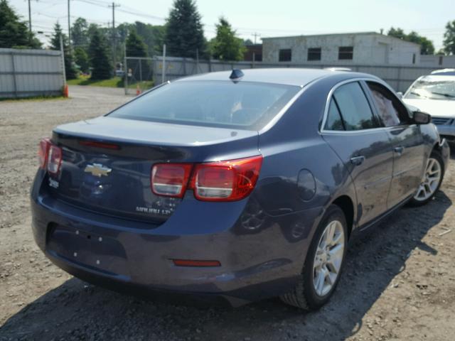 1G11C5SLXEF107151 - 2014 CHEVROLET MALIBU 1LT 蓝色 照片 4