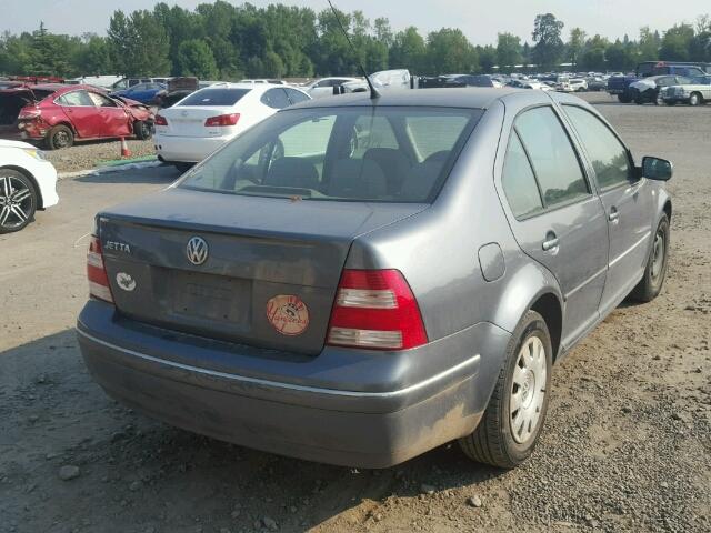 3VWRK69M95M029301 - 2005 VOLKSWAGEN JETTA GL CHARCOAL photo 4