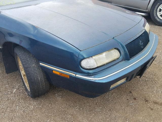 1C3EU4538RF280270 - 1994 CHRYSLER LEBARON BA BLUE photo 9