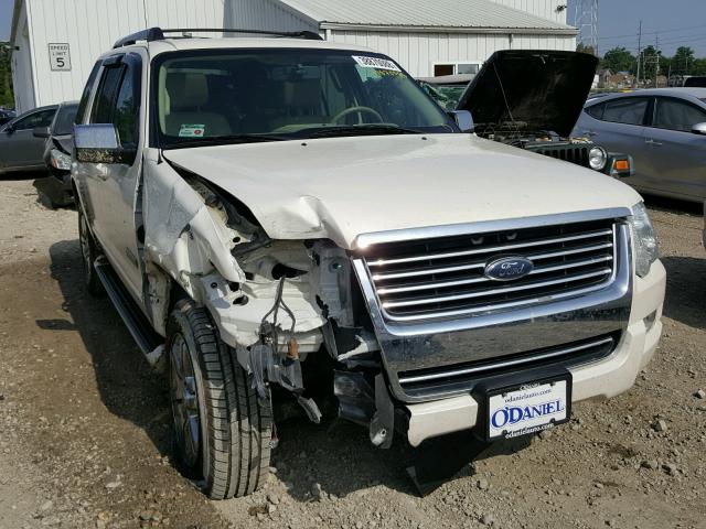 1FMEU75E27UB16516 - 2007 FORD EXPLORER L WHITE photo 1