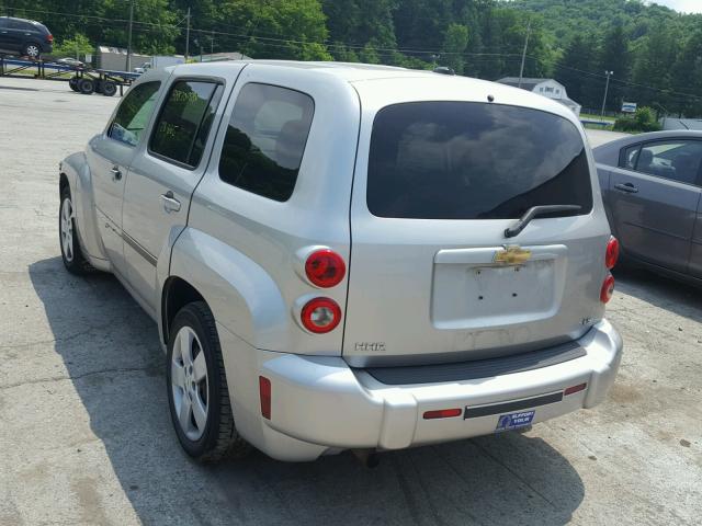 3GNDA13D68S574102 - 2008 CHEVROLET HHR LS ვერცხლისფერი ფოტო 3