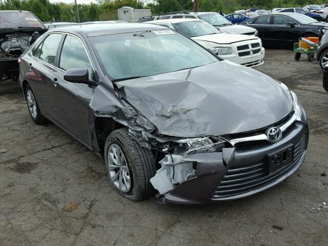 4T4BF1FK3FR471200 - 2015 TOYOTA CAMRY LE GRAY photo 1