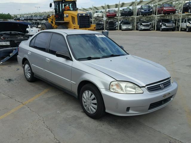 2HGEJ6611YH590658 - 2000 HONDA CIVIC BASE Gümüş foto 1