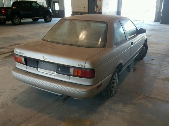 1N4EB32H1PC767083 - 1993 NISSAN SENTRA E TAN photo 4